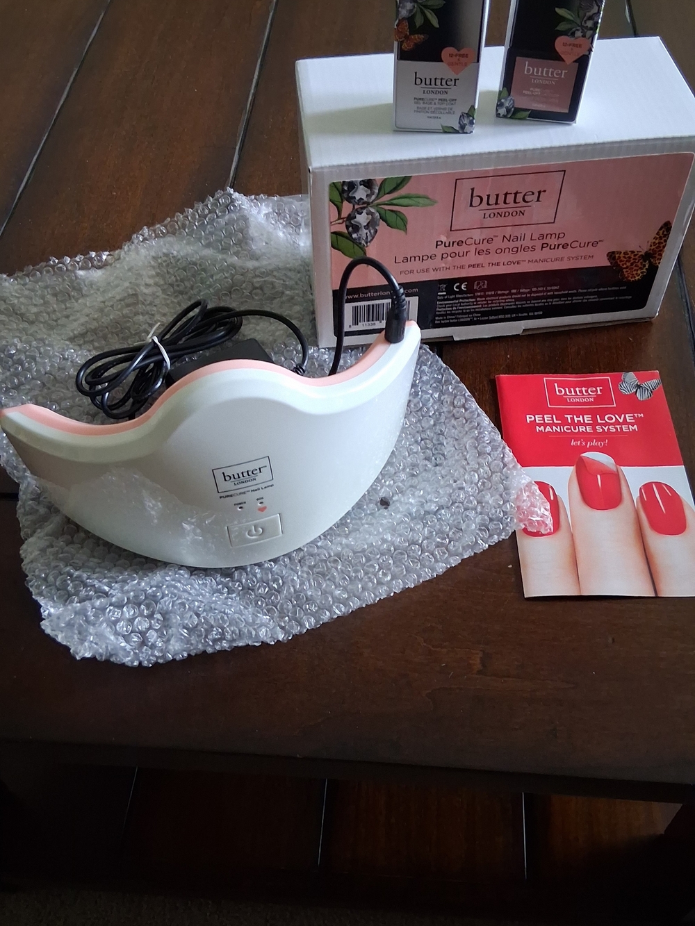 butter LONDON PureCure Nail Lamp – Peel The Love Manicure System